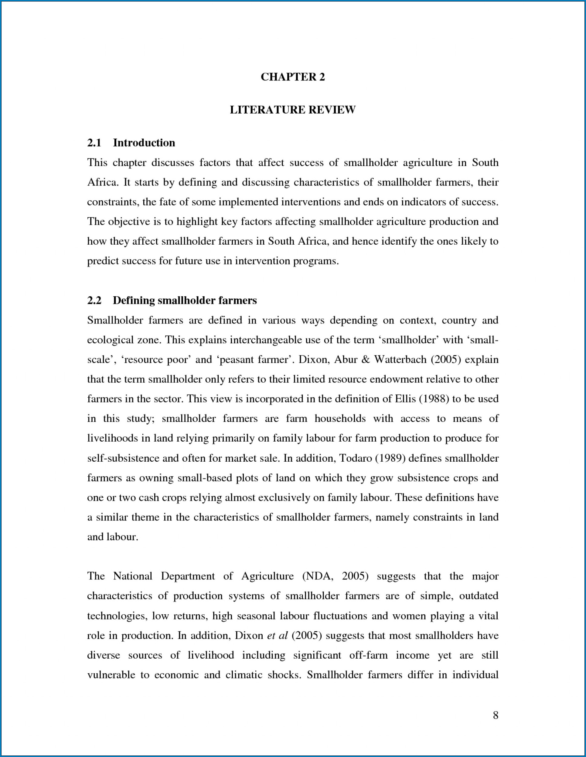  Free APA Literature Review Format Template Templateral