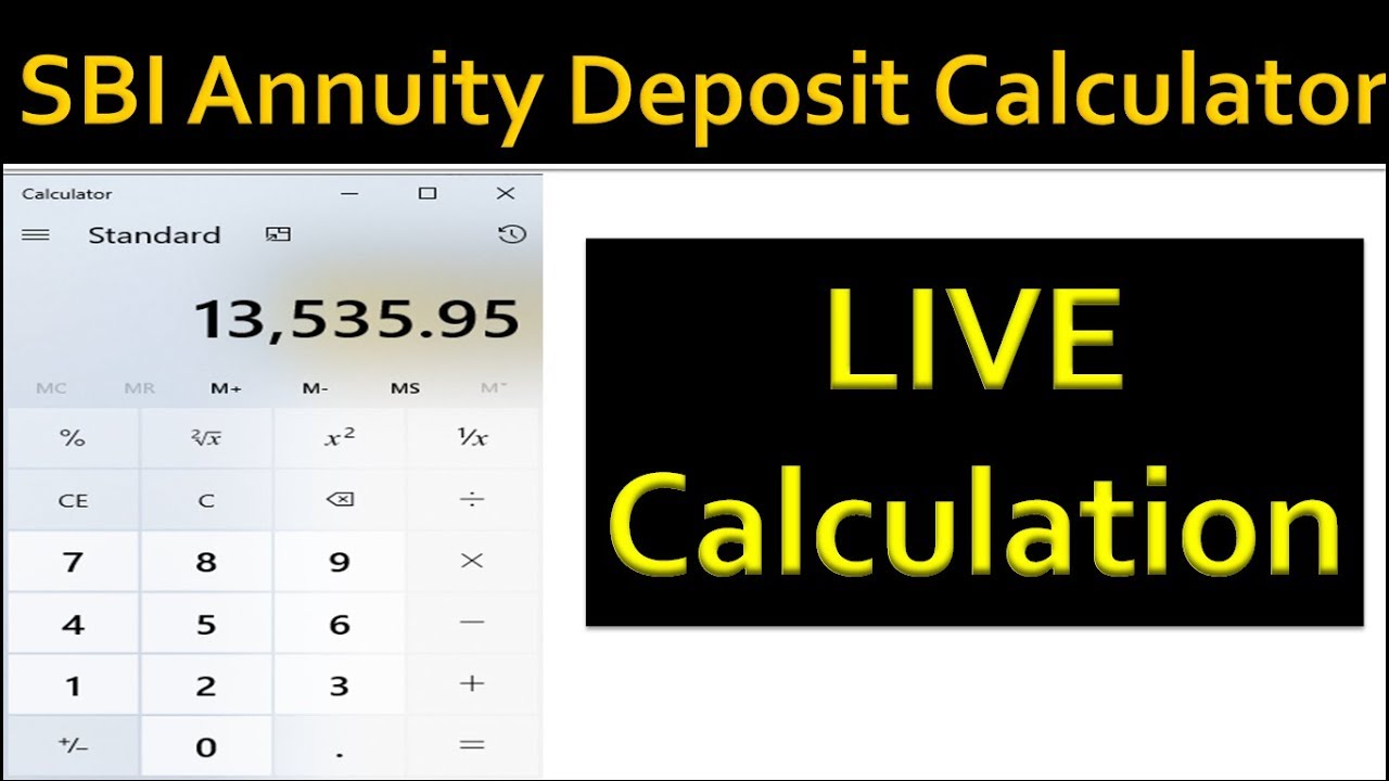 Annuity Payout Calculator Template Example