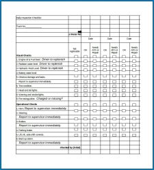 √ Free Printable Daily Checklist Template