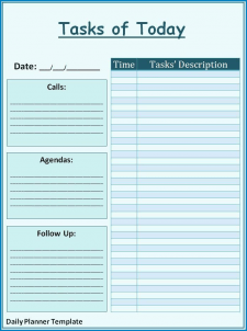 √ Daily Task List Template Excel | Templateral