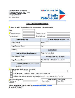 Diesel Issue Slip Template Sample