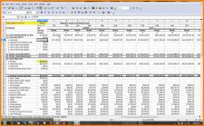 Example of Cash Flow Forecast Worksheet Template