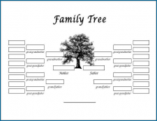 √ Free Printable Family Tree Template Word