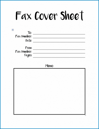 √ Free Printable Fax Cover Sheet Template