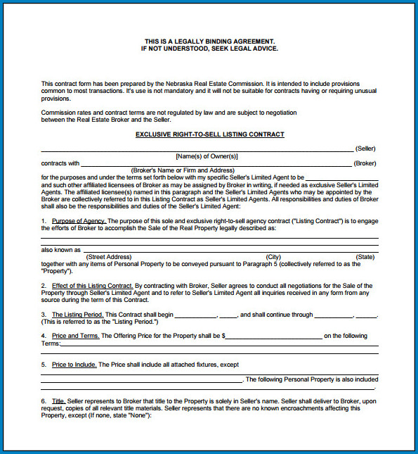  Free Editable Legally Binding Contract Template