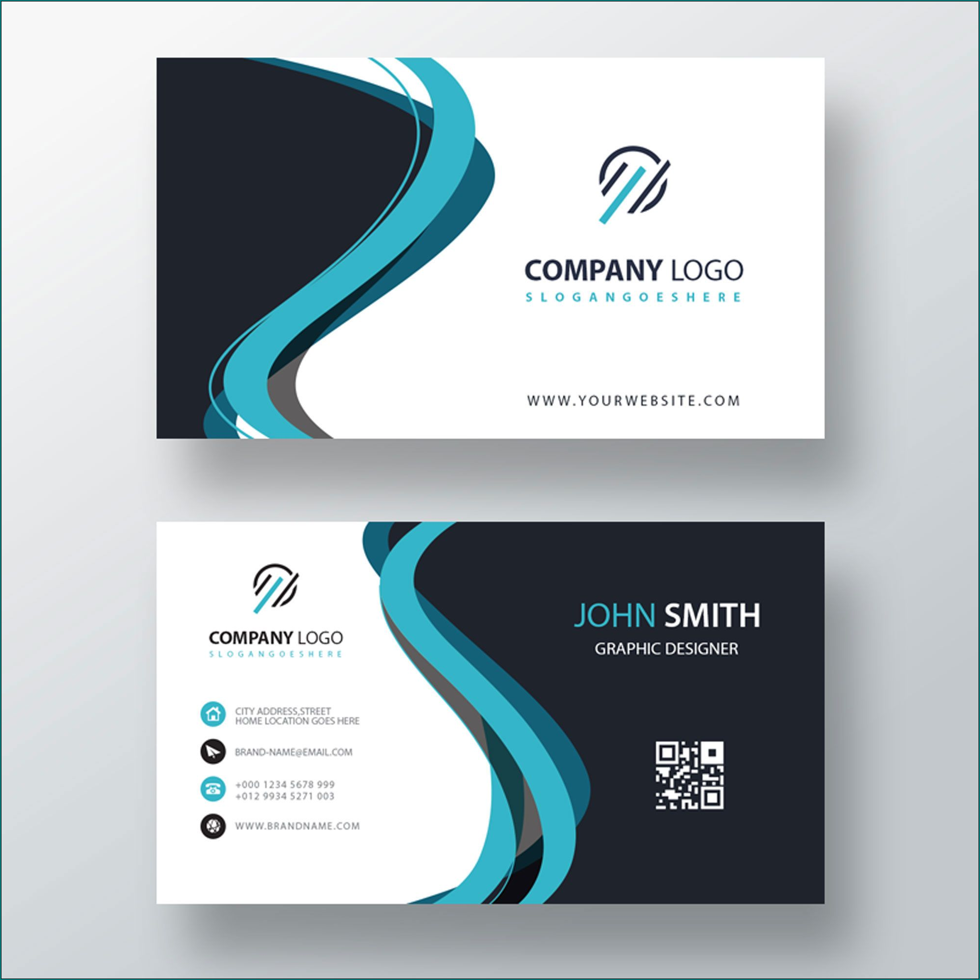 Example of Name Card Template