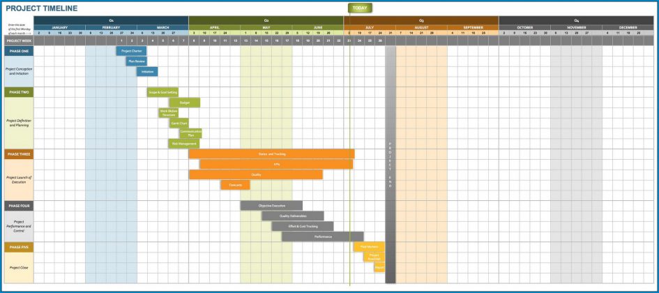 project planner excel for mac