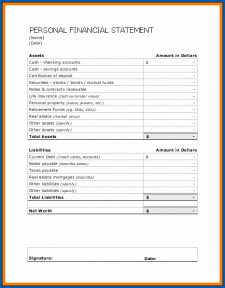 √ Free 4+ Samples of Financial Statement Template Word