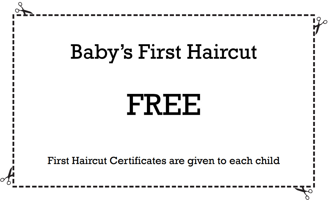 First Haircut Certificate Pdf Free