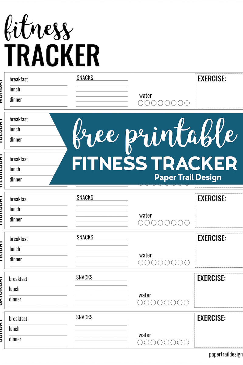 Fitness Progress Tracker Template For Men Sample