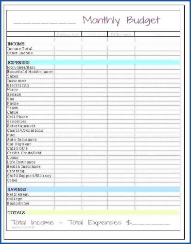 √ Income And Expenditure Template Excel Free