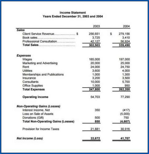 free-samples-of-income-statement-format