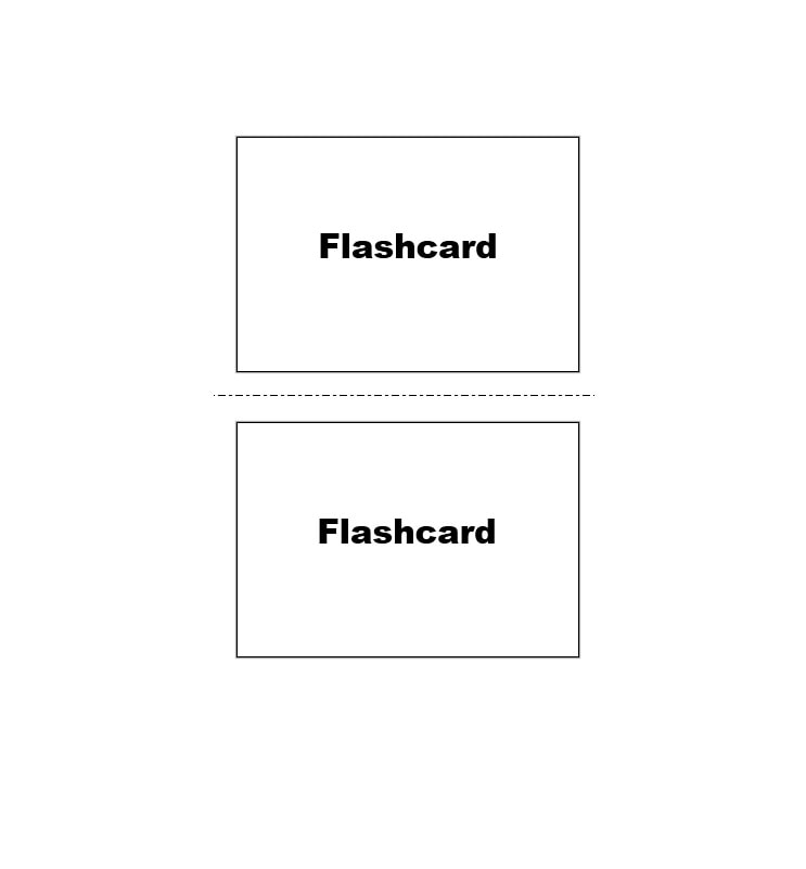 Index Card Template