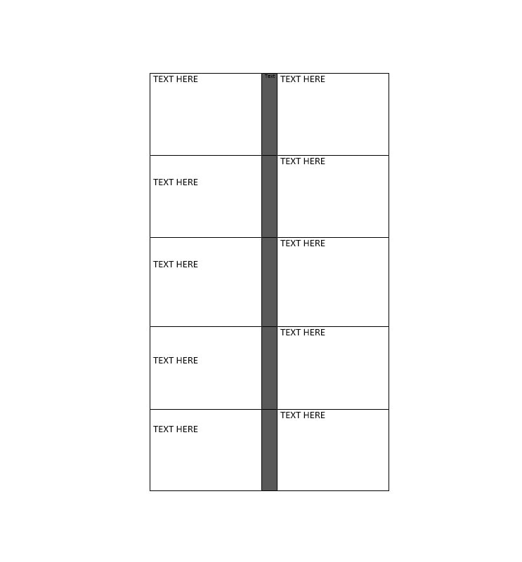 Index Card Template