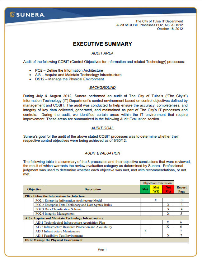 Information Technology Risk Assessment Template