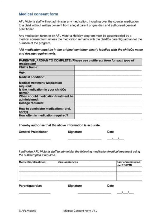 Informed Consent Form Pdf