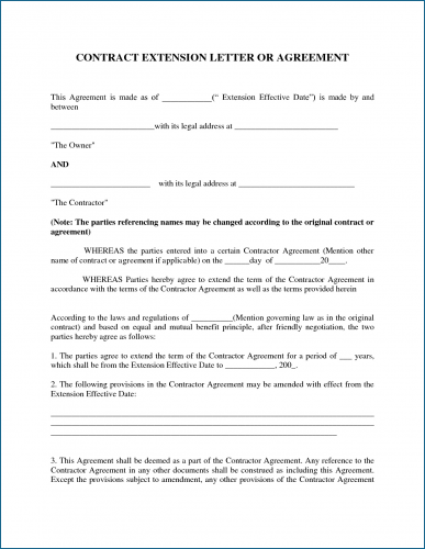 √ Free Printable Letter Of Agreement Between Two Parties