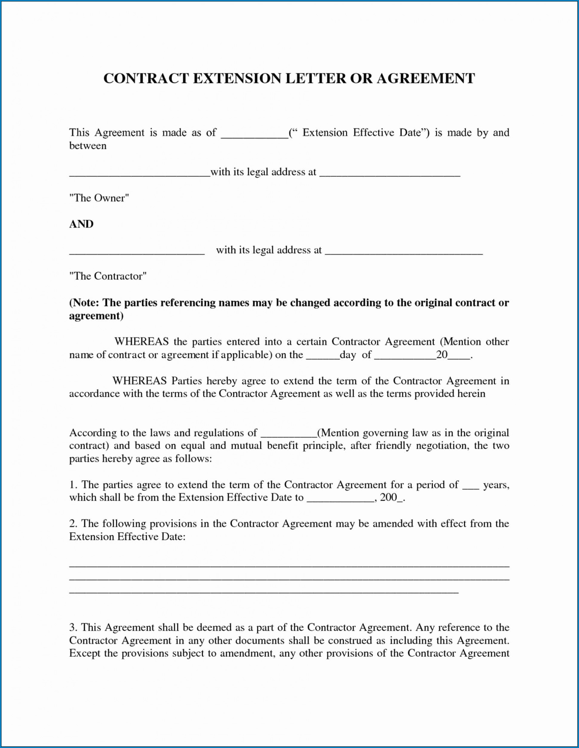  Free Printable Mutual Agreement Between Two Parties