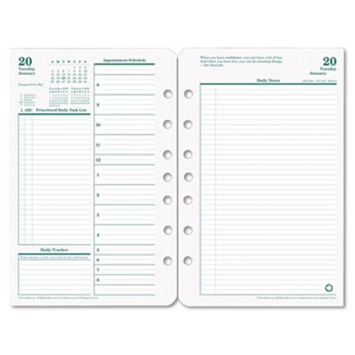 Printable Franklin Planner Template