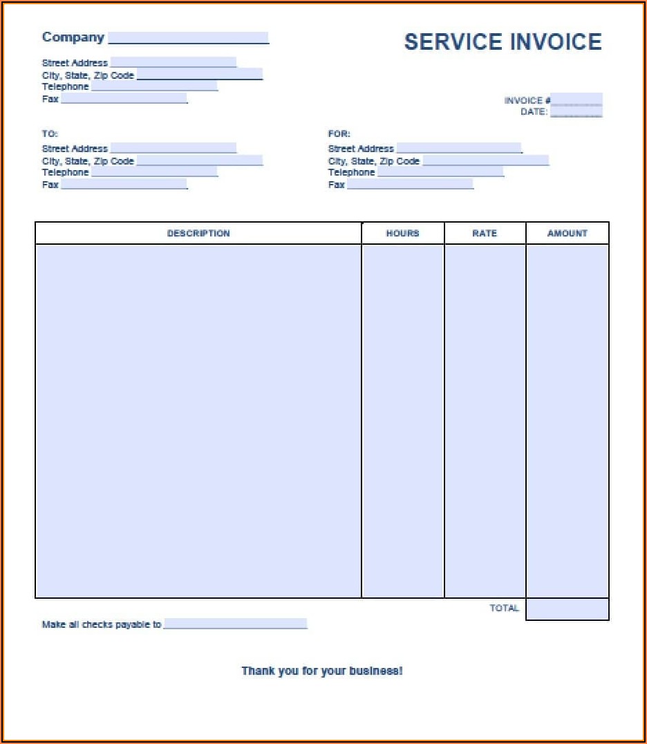 Printable Oil Change Receipt Template Sample