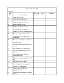 Printable Project Completion Checklist Template