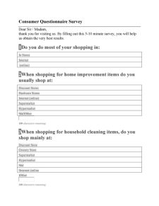 Printable Questionnaire Template Sample