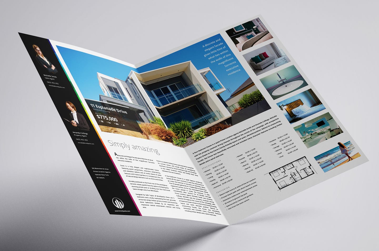 Printable Real Estate Brochure Template