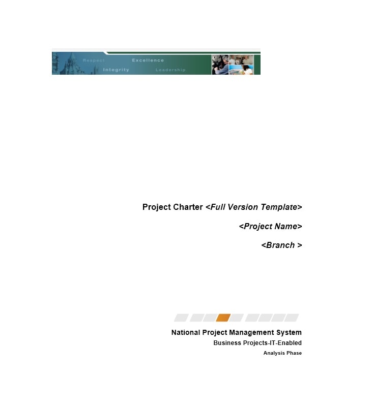 Project Charter Template