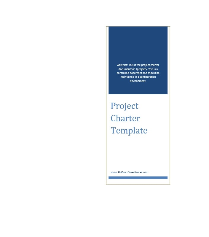 Project Charter Template