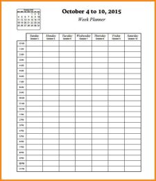 Restaurant Reservation Checklist Template Sample