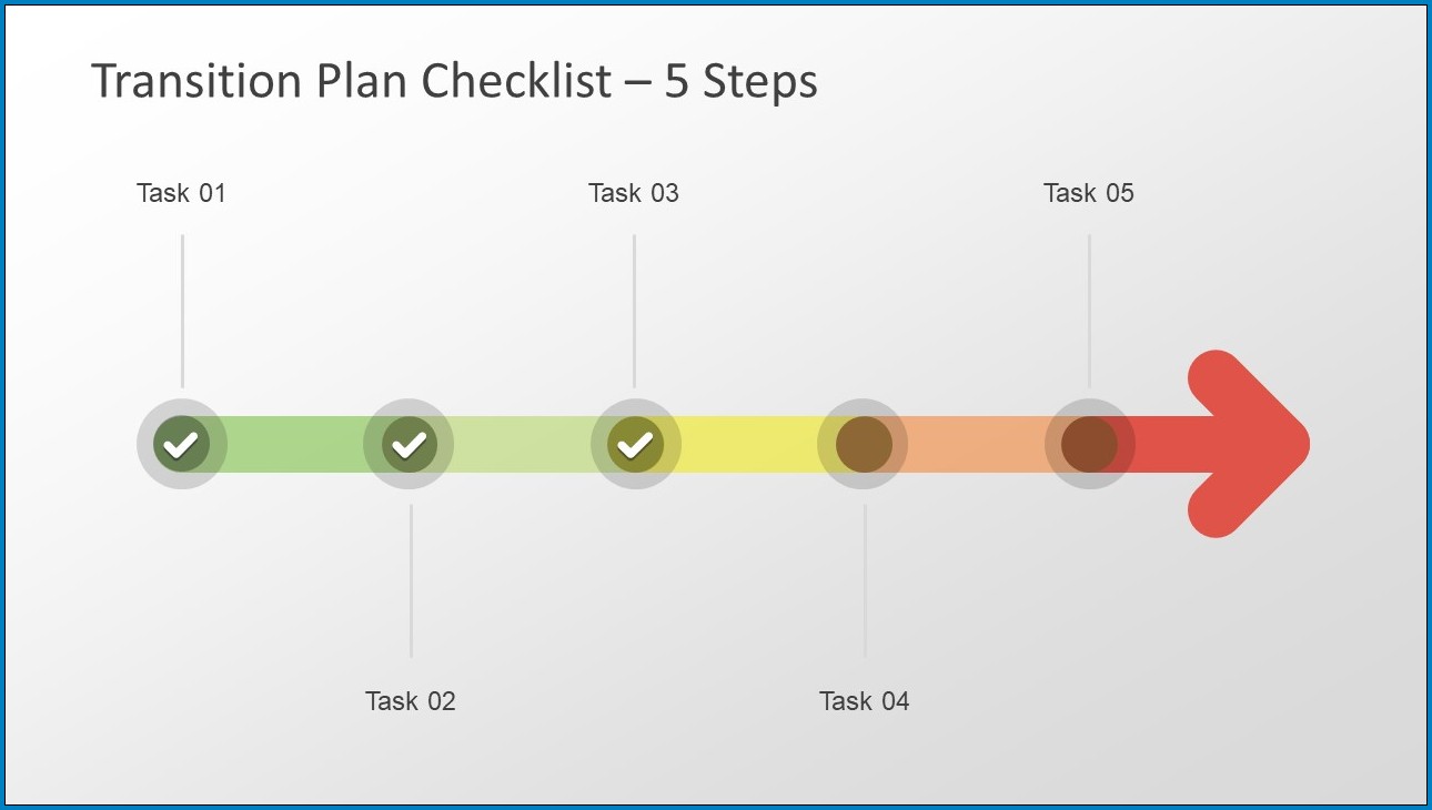 Sample of 5 Year Plan Timeline Template