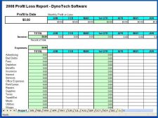 √ Free Editable Monthly Profit And Loss Template Excel