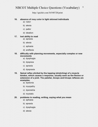 √ Free Editable Multiple Choice Test Template