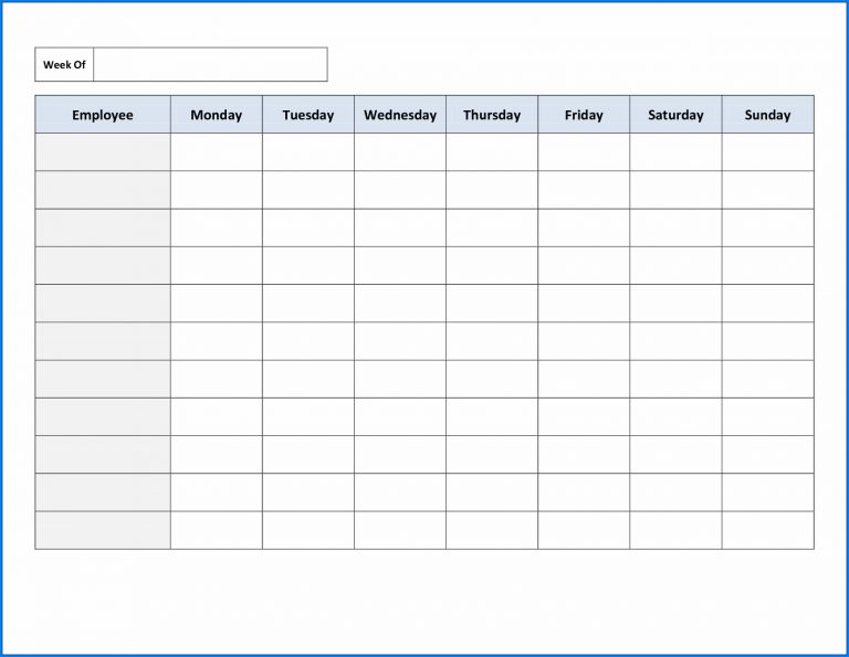 the-purpose-of-schedule-template