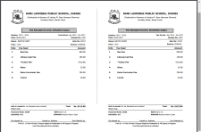 Sample of School Fee Book Format Template