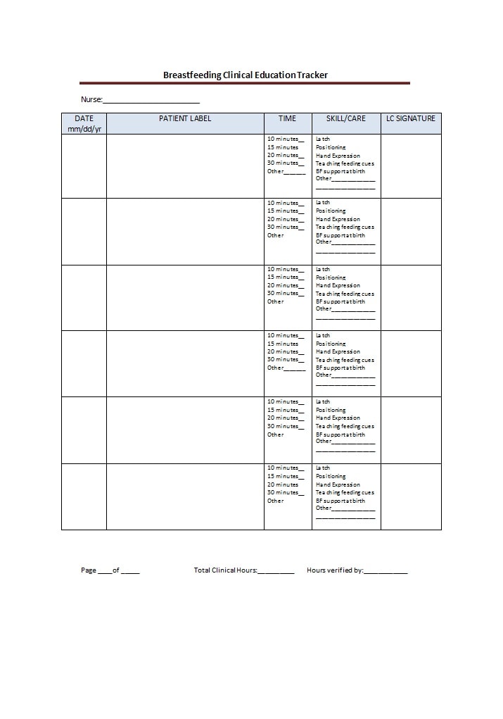 baby feeding chart