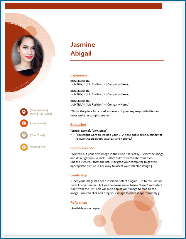 Free Printable Basic Resume Template