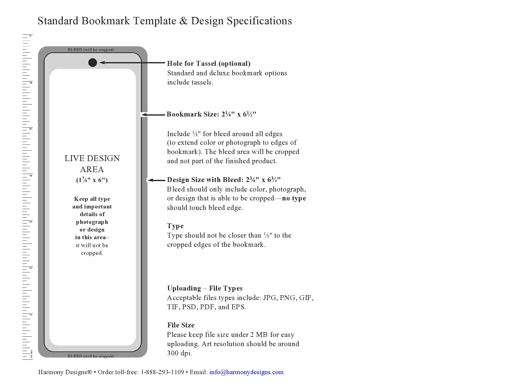 bookmark template