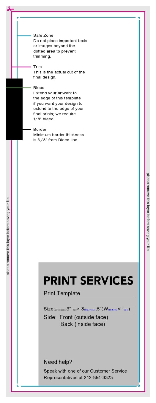 bookmark template