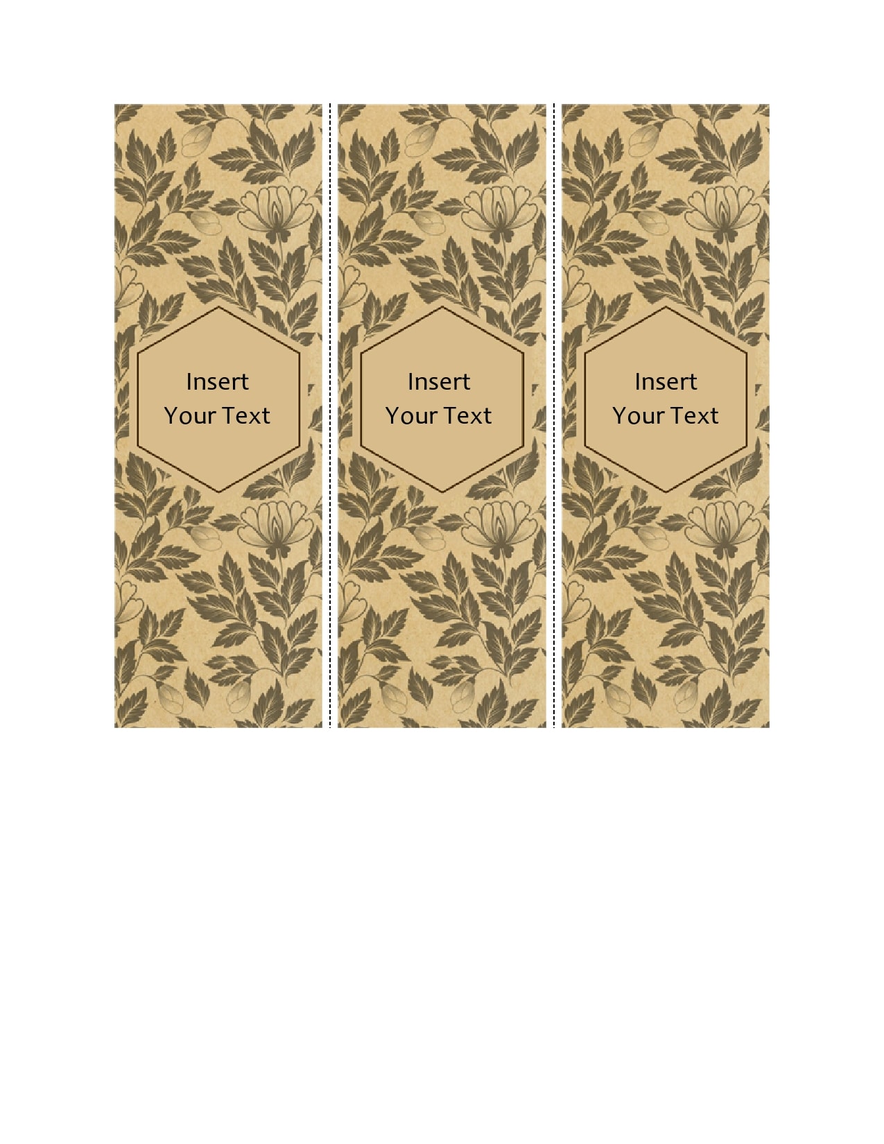 bookmark template