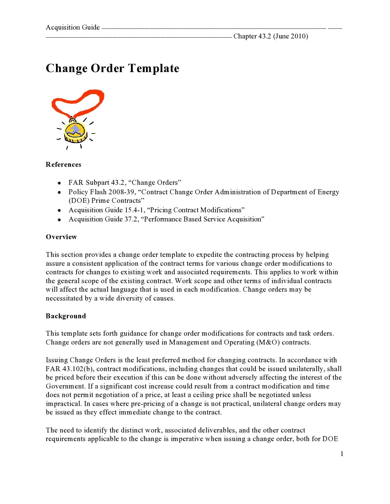 change order template