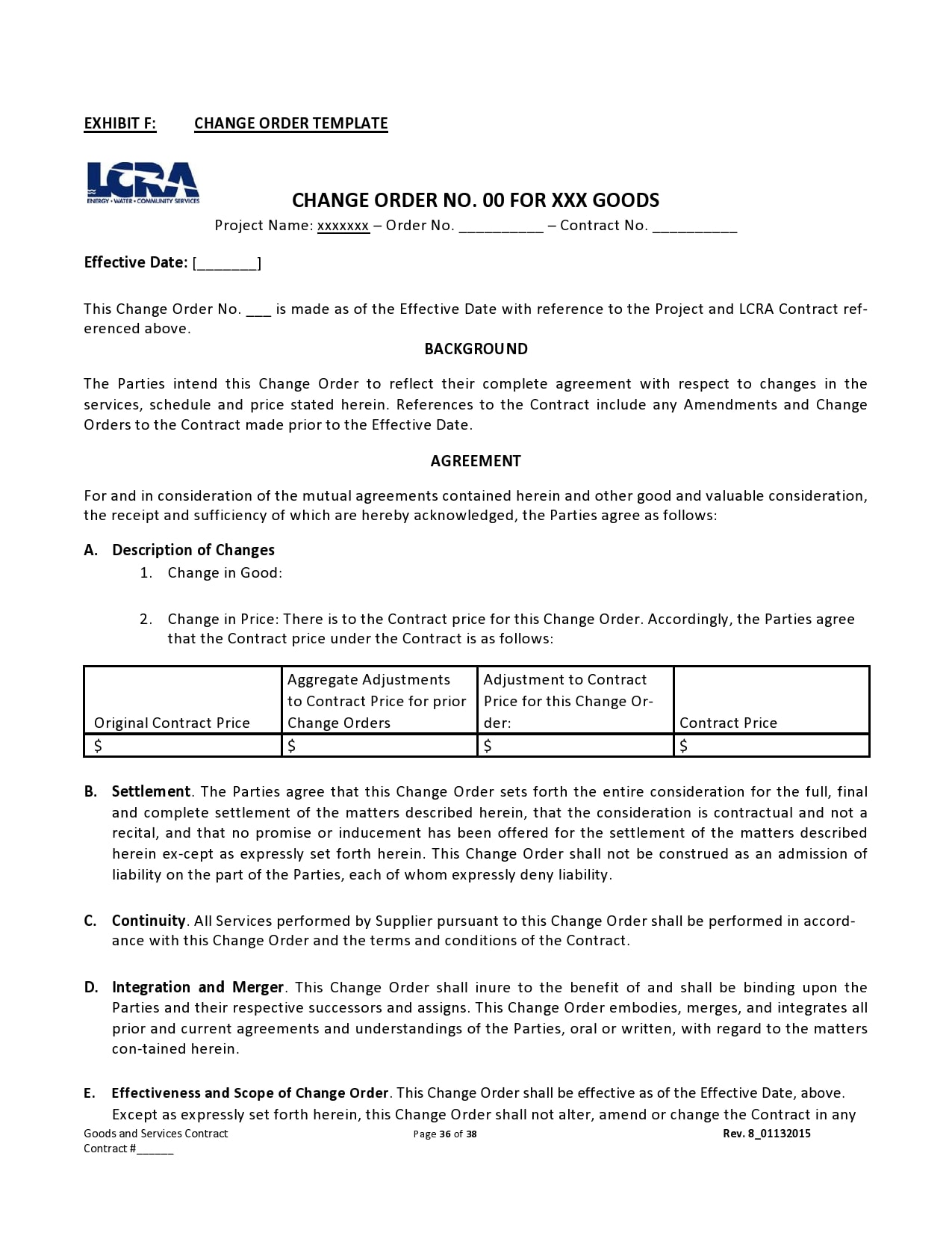 change order template