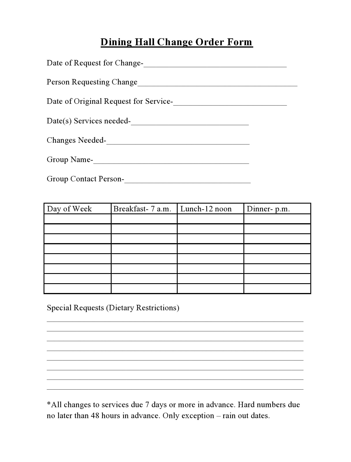 change order template