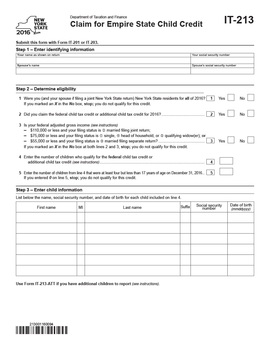 child tax credit worksheet