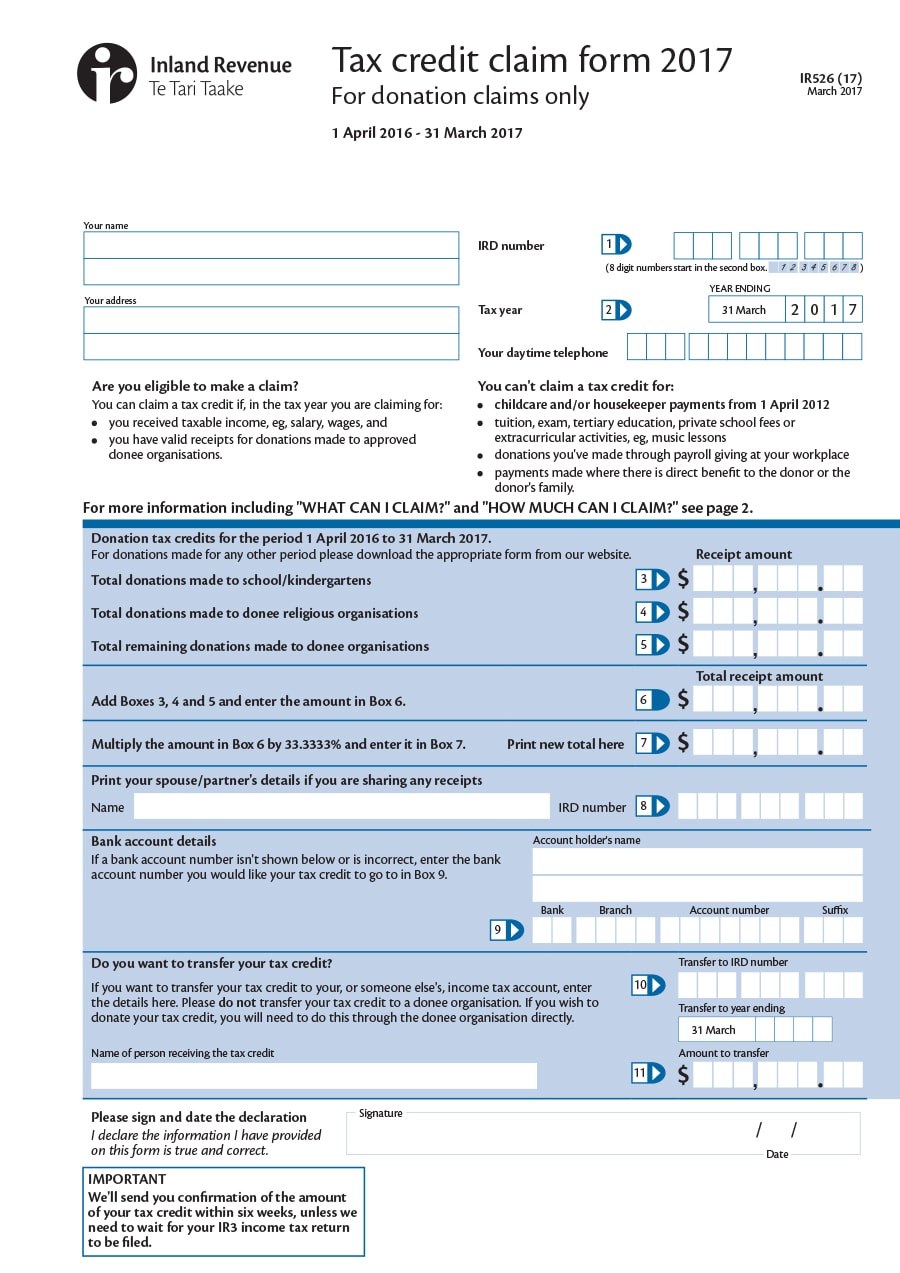 child tax credit worksheet