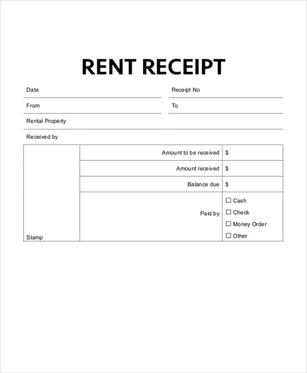 example of rental billing statement template