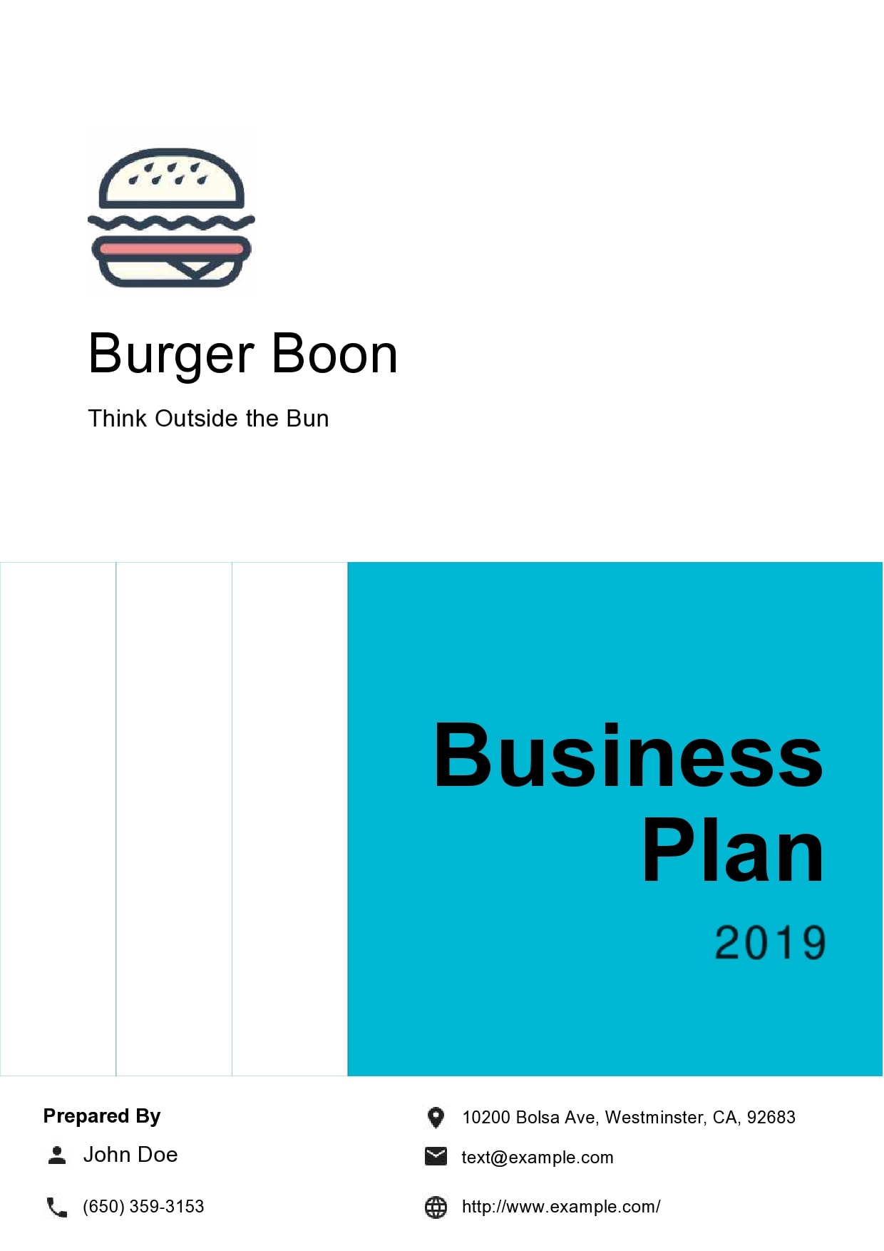 food truck business plan