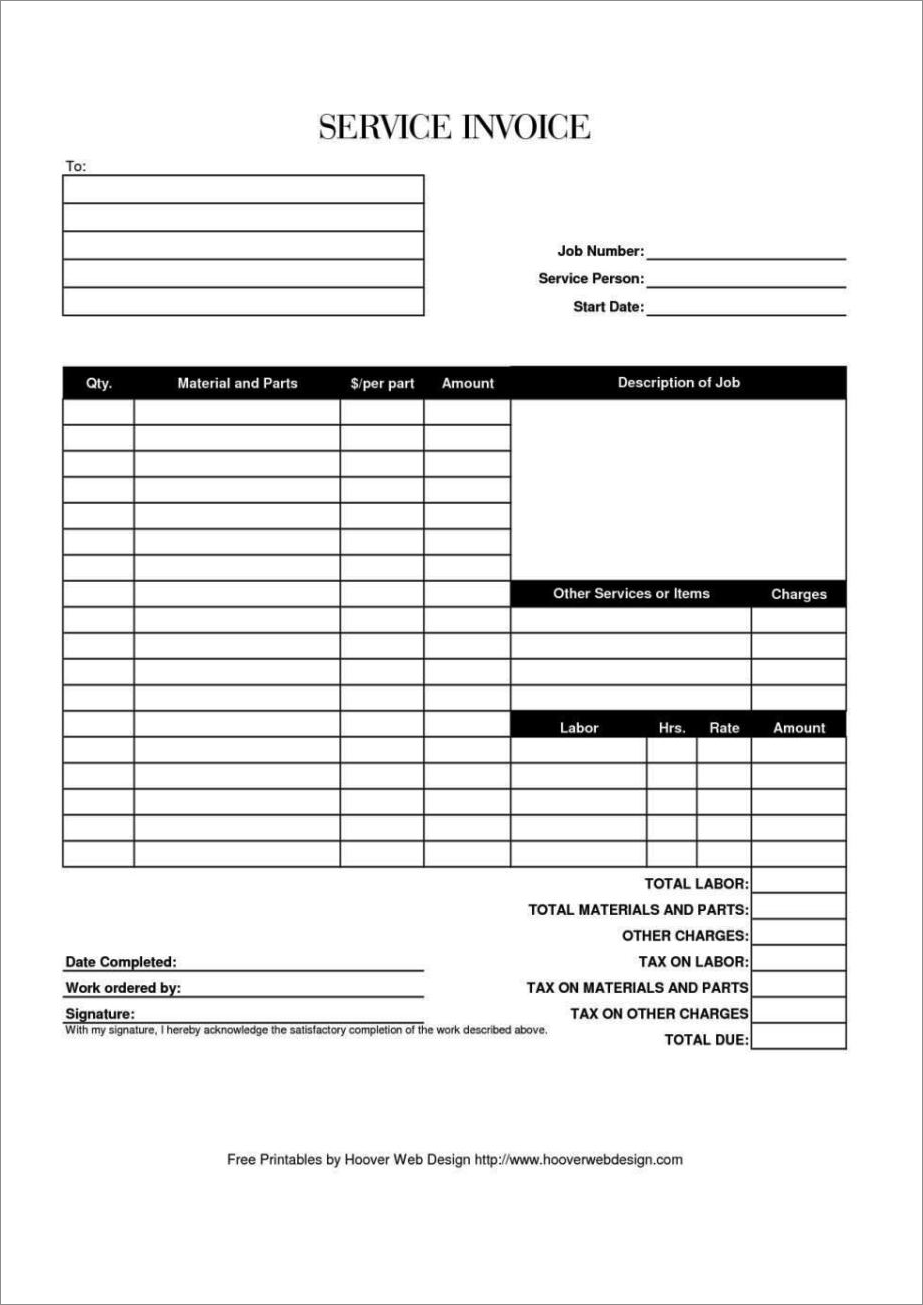 graphic design invoice template example