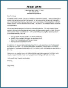 letter of interest internship template sample