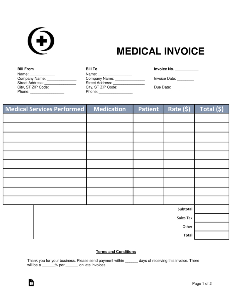 Medical Billing Spreadsheet for Medical Billing Statement Template Free Download Sample